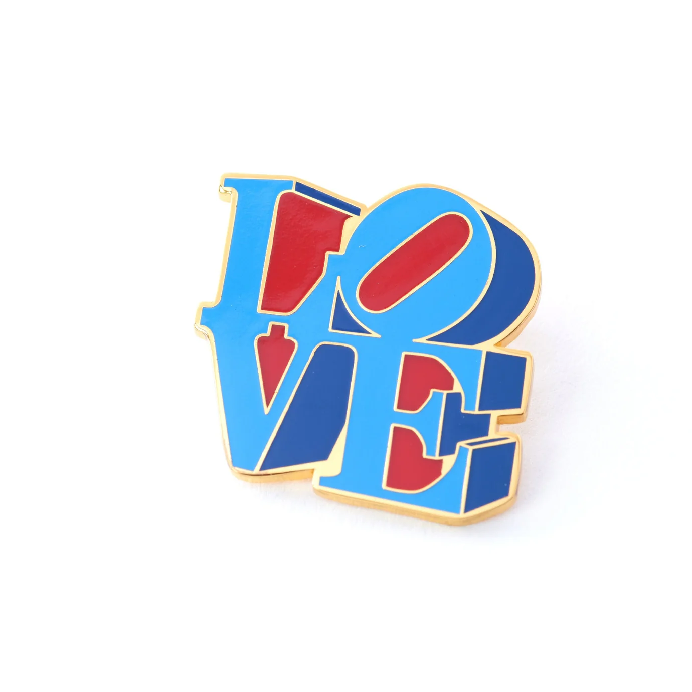 ROBERT INDIANA Love Pin - Enamel
