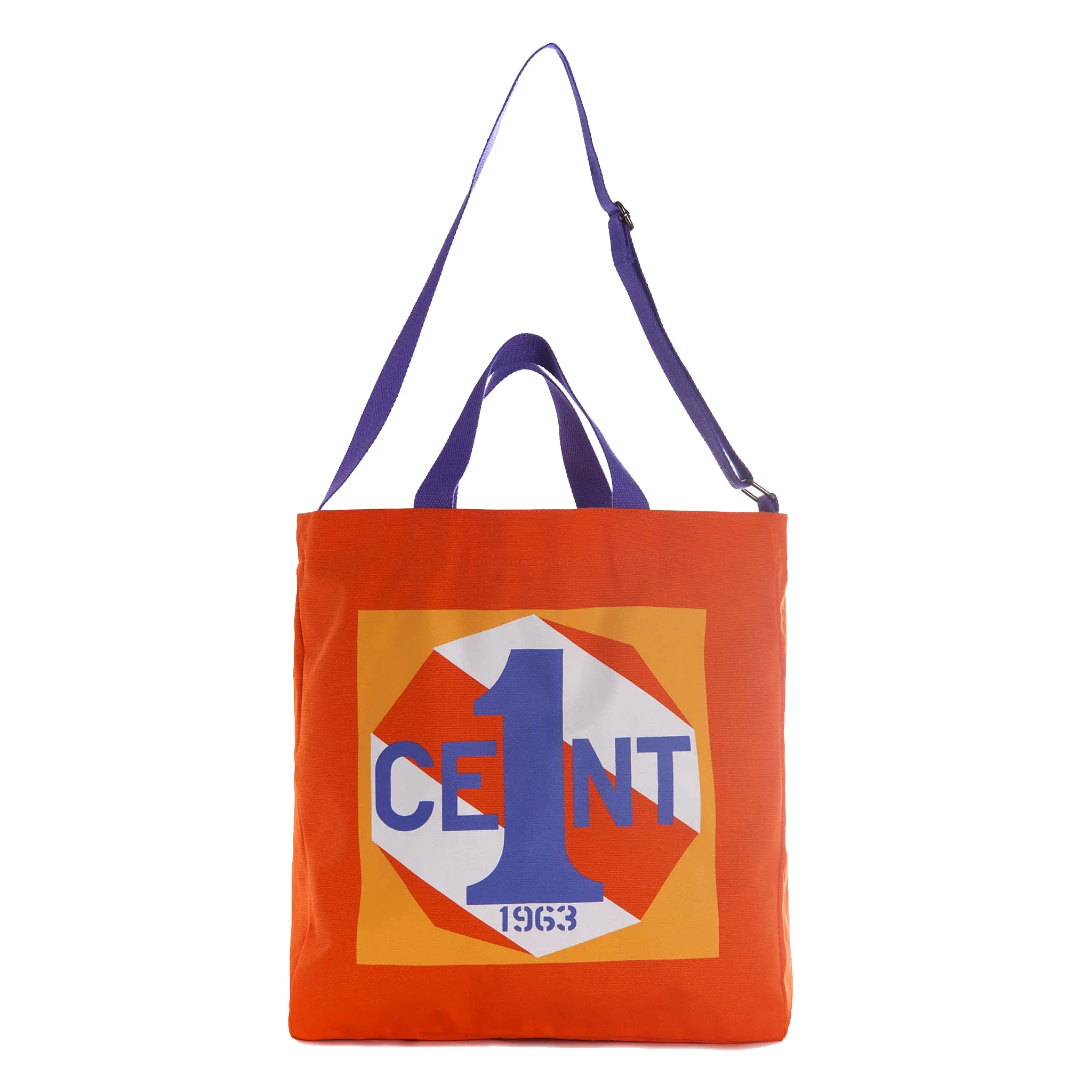 Robert Indiana New Glory Penny Crossbody Tote Bag