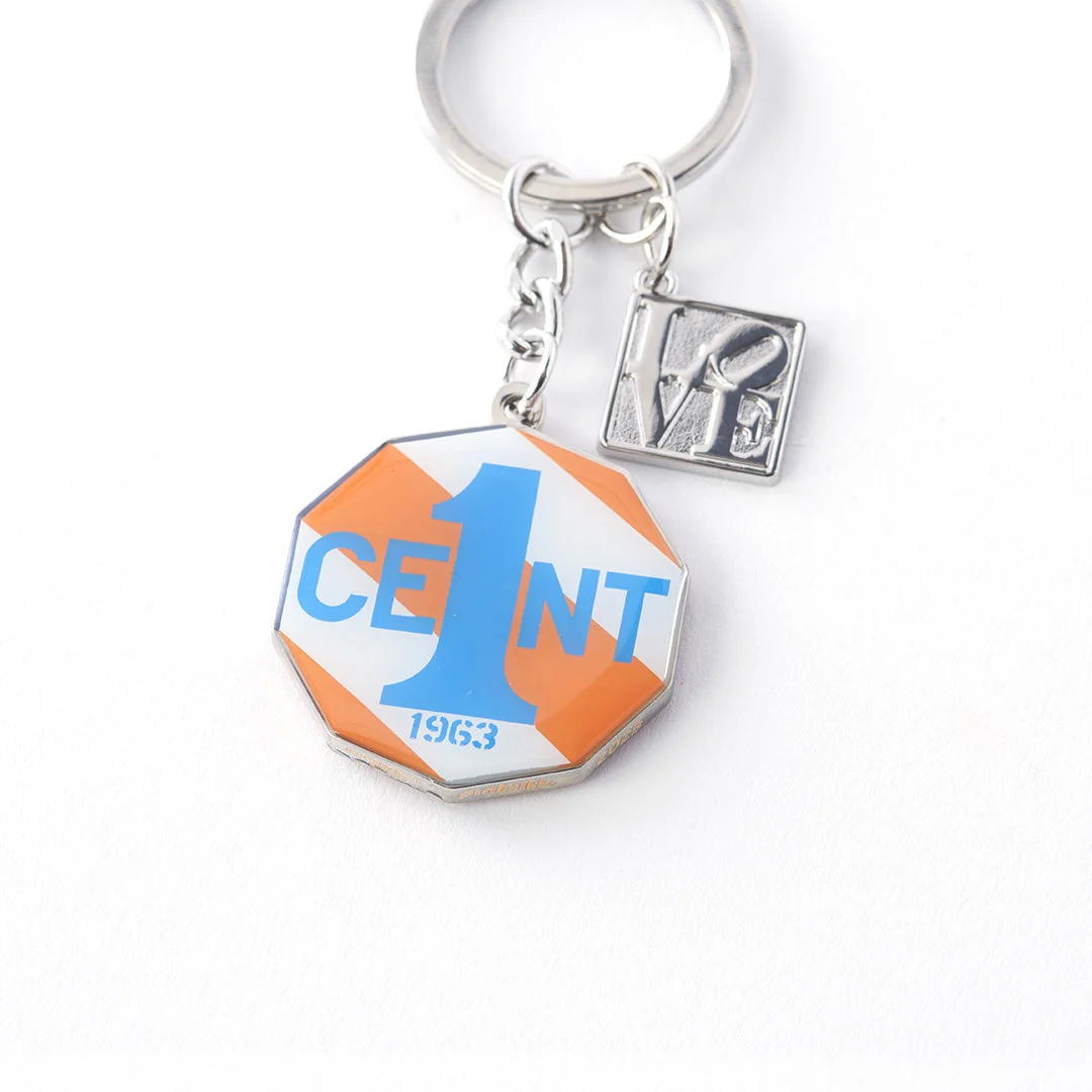 ROBERT INDIANA New Glory Penny Keychain - Image 2