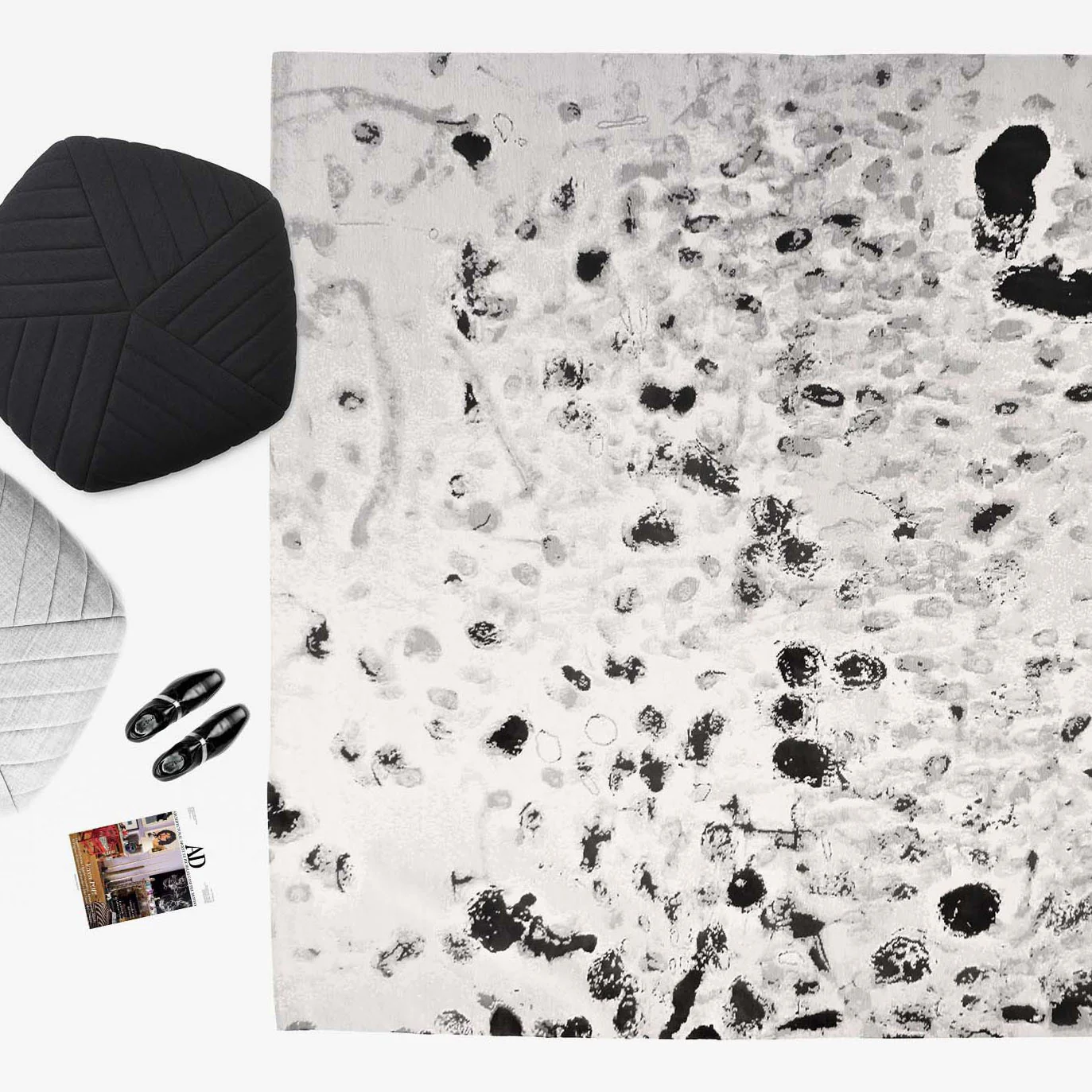 Robert Knoke "Bruce LaBruce": Henzel Studio Collaborations Art Rug - Image 2