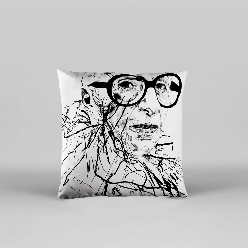 Robert Knoke Iris Apfel Pillow for Henzel Studio - Image 5