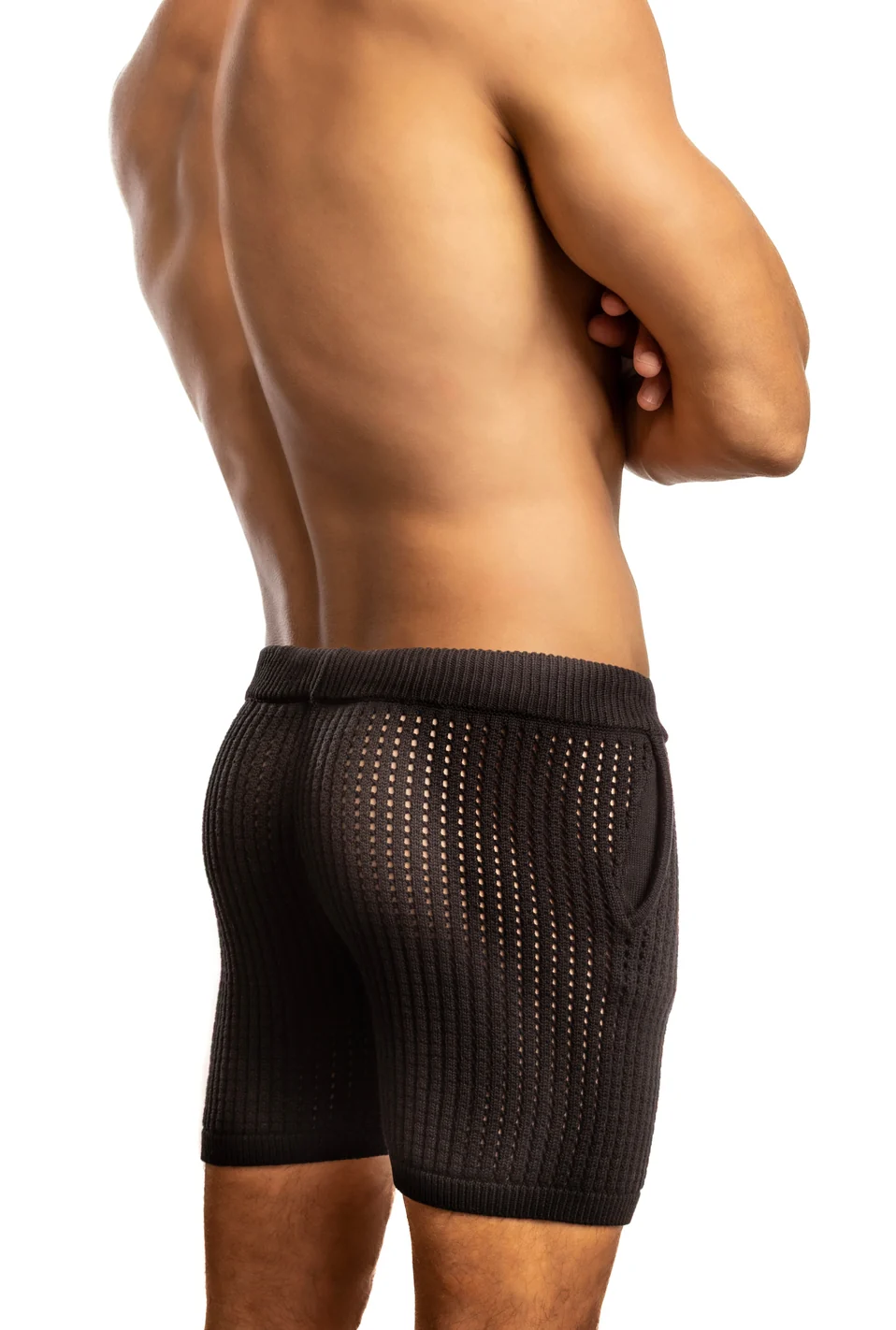 Roddy Crochet Knit Short by Jack Adams - 3 Colors - Image 4
