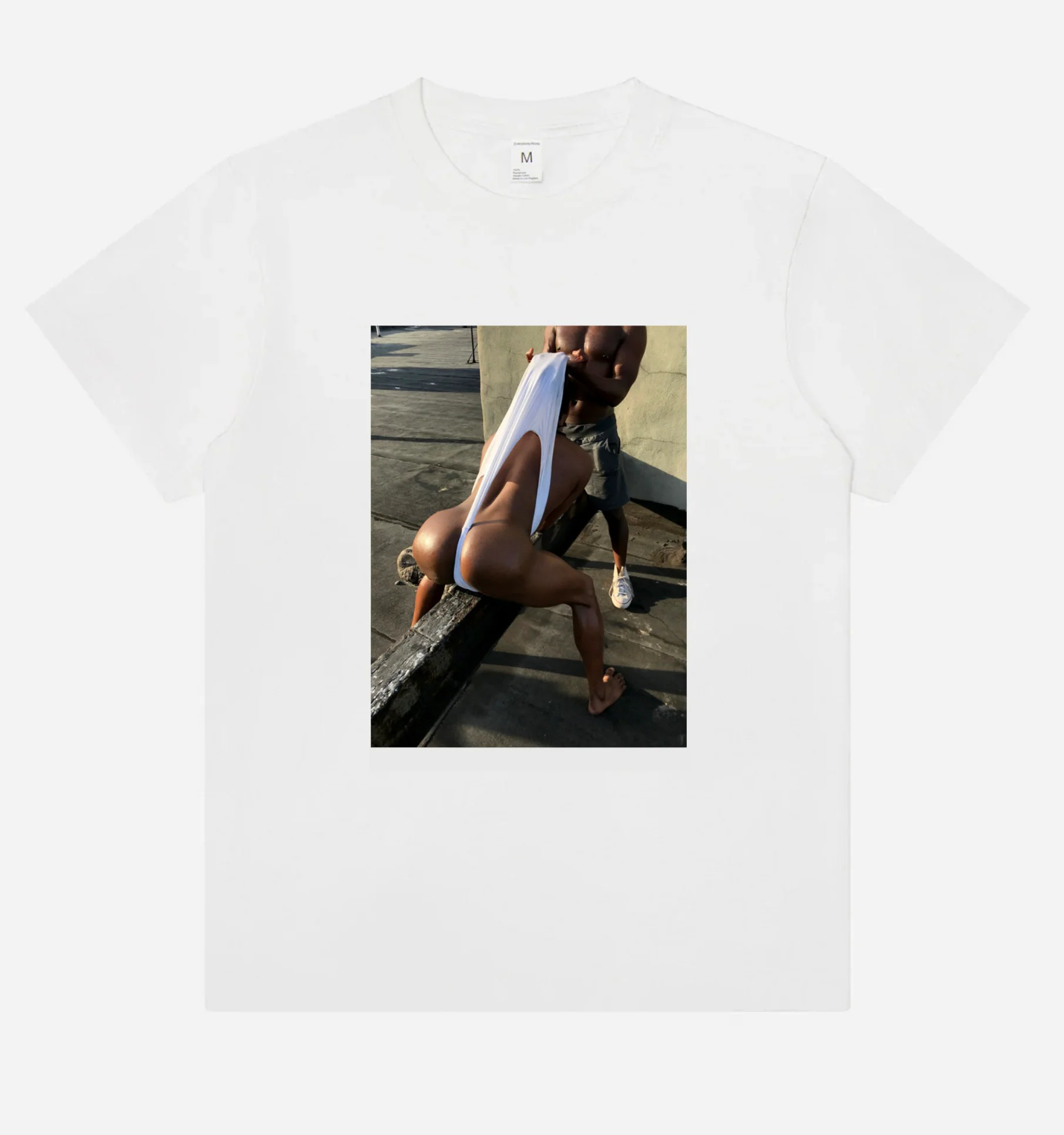 ROOFTOP WEDGIE TEE BY BENJAMIN FREDRICKSON X CULTUREEDIT - Image 2