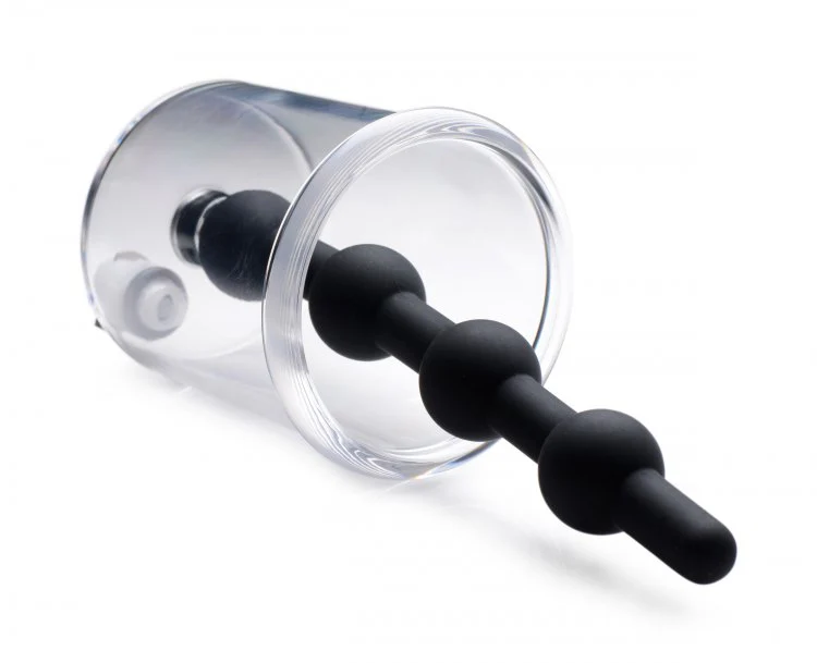 Tom of Finland Rosebud Cylinder with Beaded Silicone Insert - Image 4