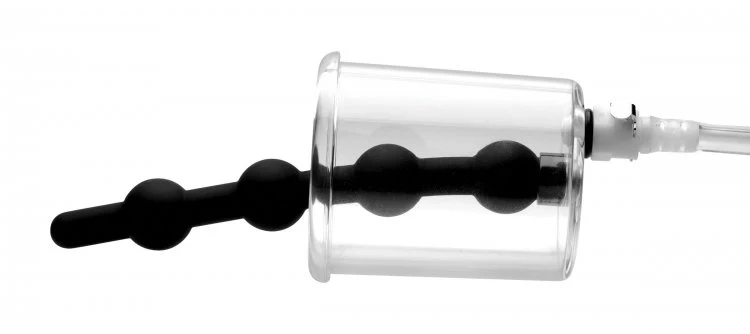 Tom of Finland Rosebud Cylinder with Beaded Silicone Insert - Image 5