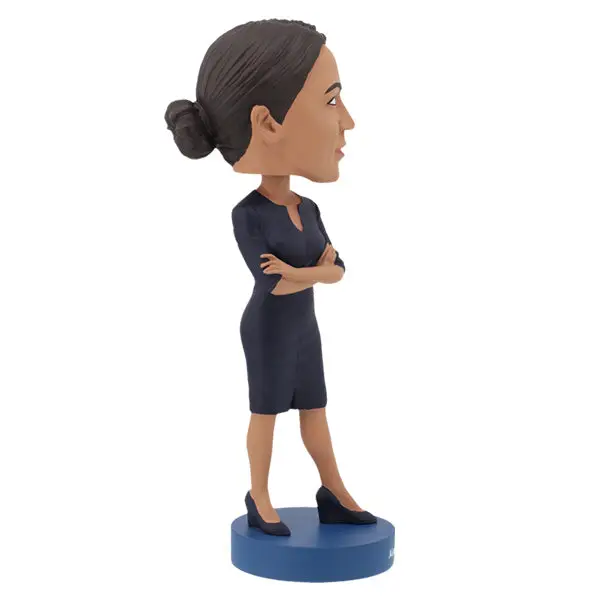 Alexandria Ocasio-Cortez Bobblehead Statue - Image 2