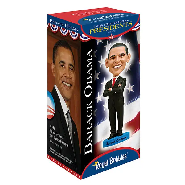 Barack Obama Collectible Bobblehead Statue - Image 5