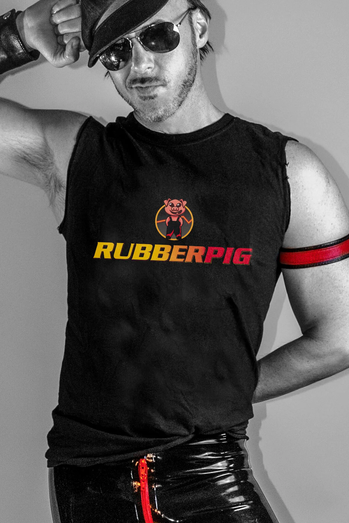 RubberPig Tee by Peachy Kings - Image 3