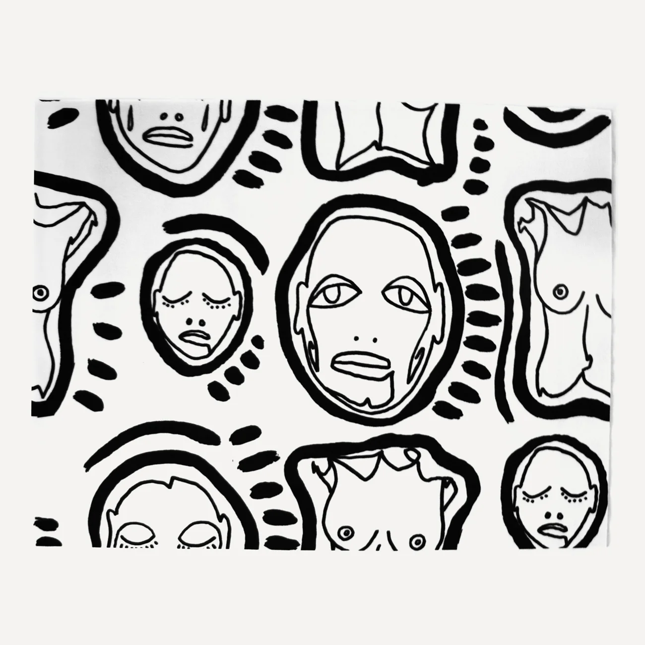 Rug by Patrick Church x HENZEL STUDIO: ALL OVER YOU II - Image 3