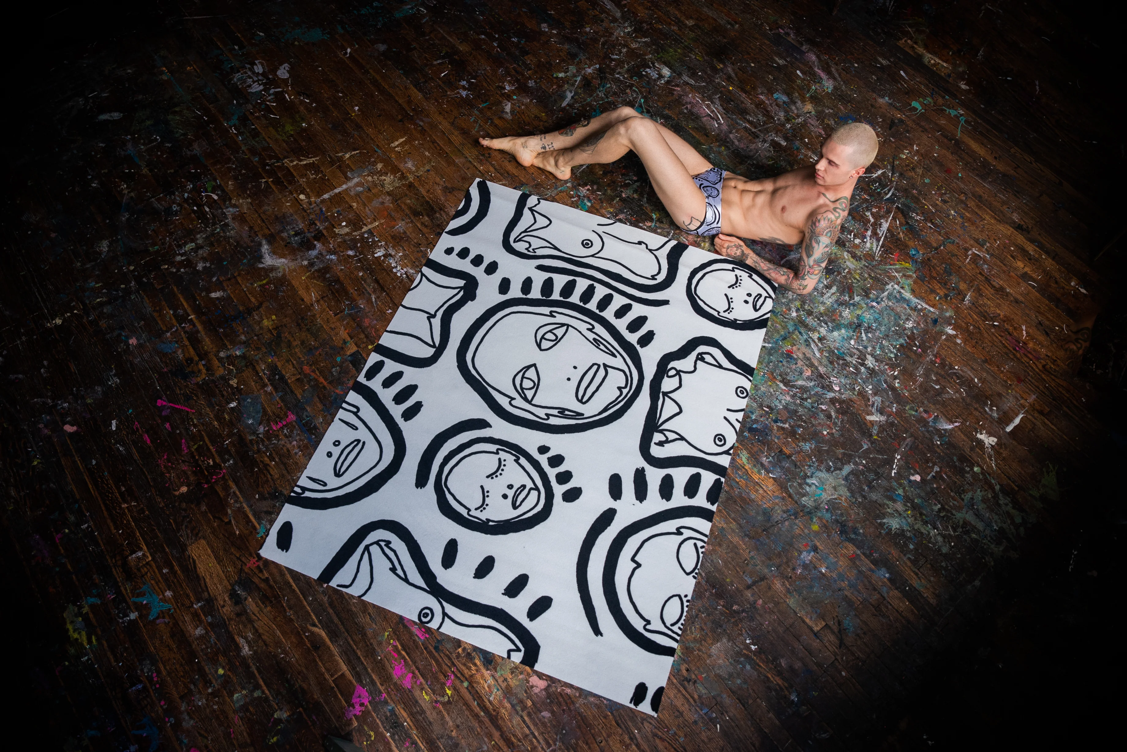 Rug by Patrick Church x HENZEL STUDIO: ALL OVER YOU II - Image 5