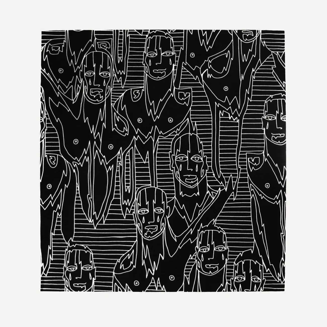 Rug by Patrick Church x HENZEL STUDIO: GET IN LINE - Image 3