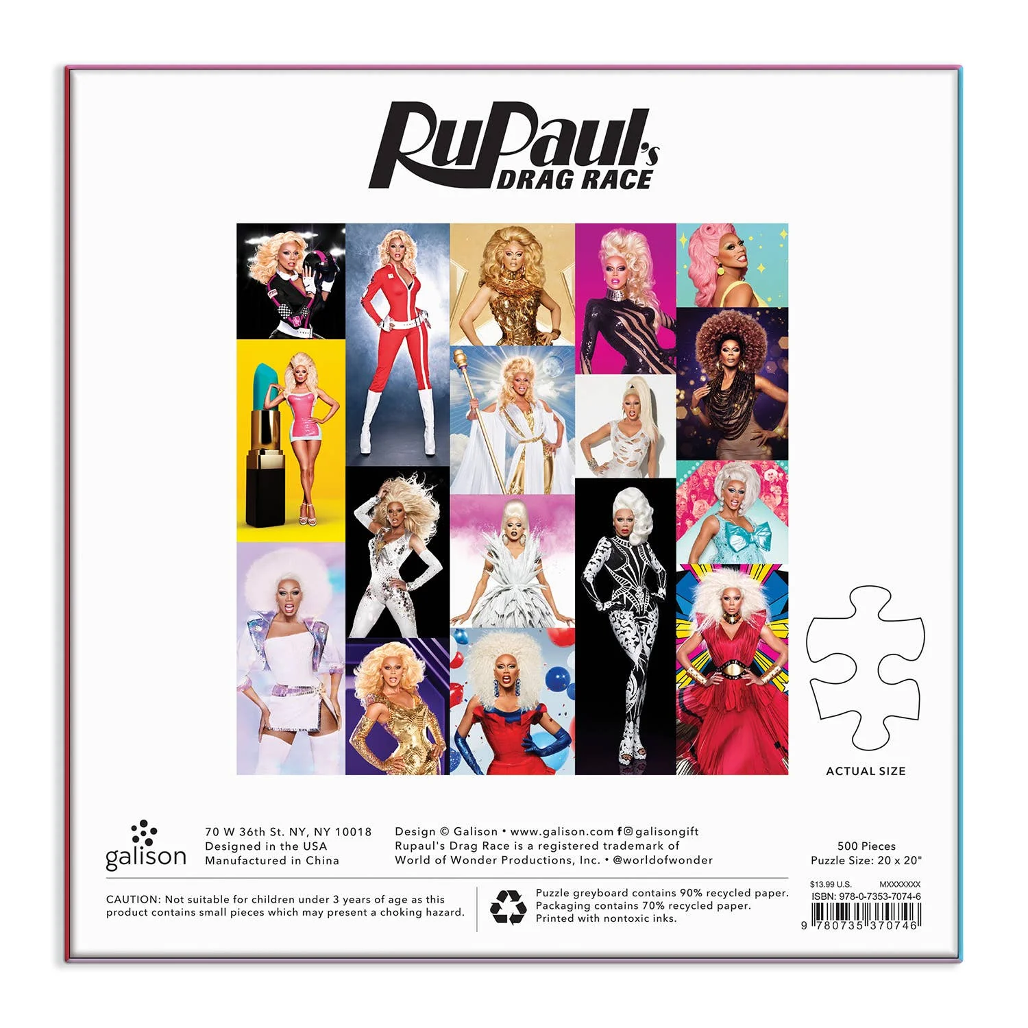 Rupaul's Drag Race 500 Piece Puzzle - Image 4