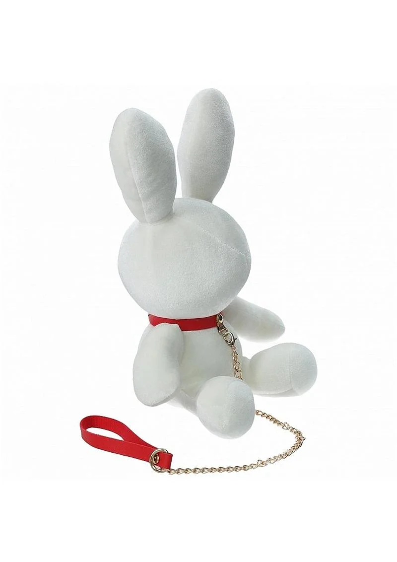 S-Line Rabbit Bondage Velvet - Small - White - Image 2