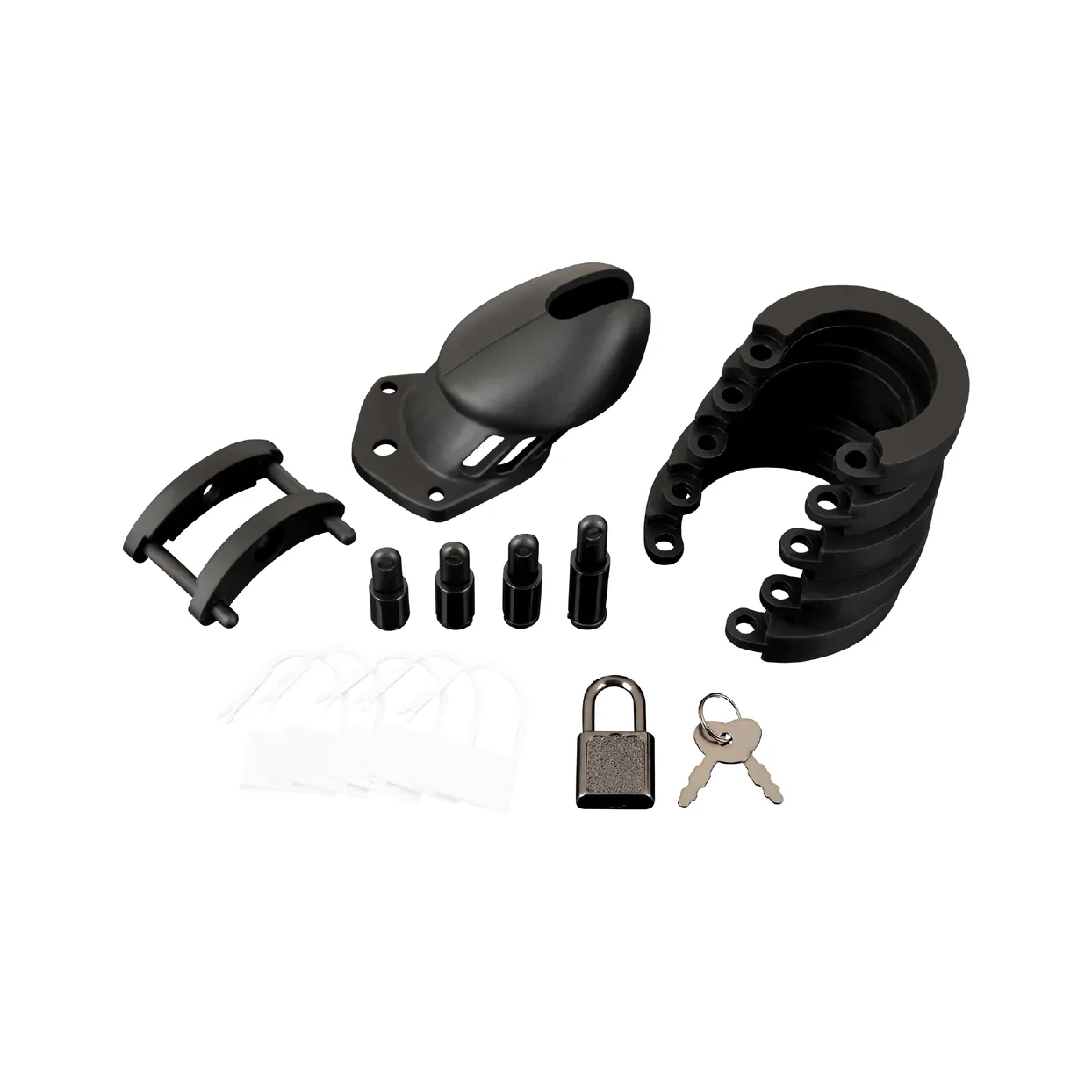 Silicone Chastity Cock Cage by Blue Line - Image 4