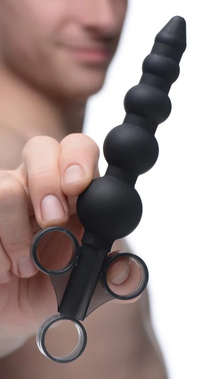 Silicone Graduated Beads Lube Launcher - Image 2