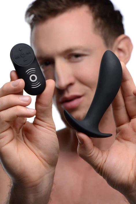 Silicone Prostate Vibrator with Remote Control - Image 7