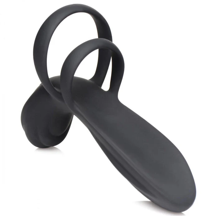 Silicone Vibrating Girth Enhancer w- Remote Control by trinity vibes - Image 2