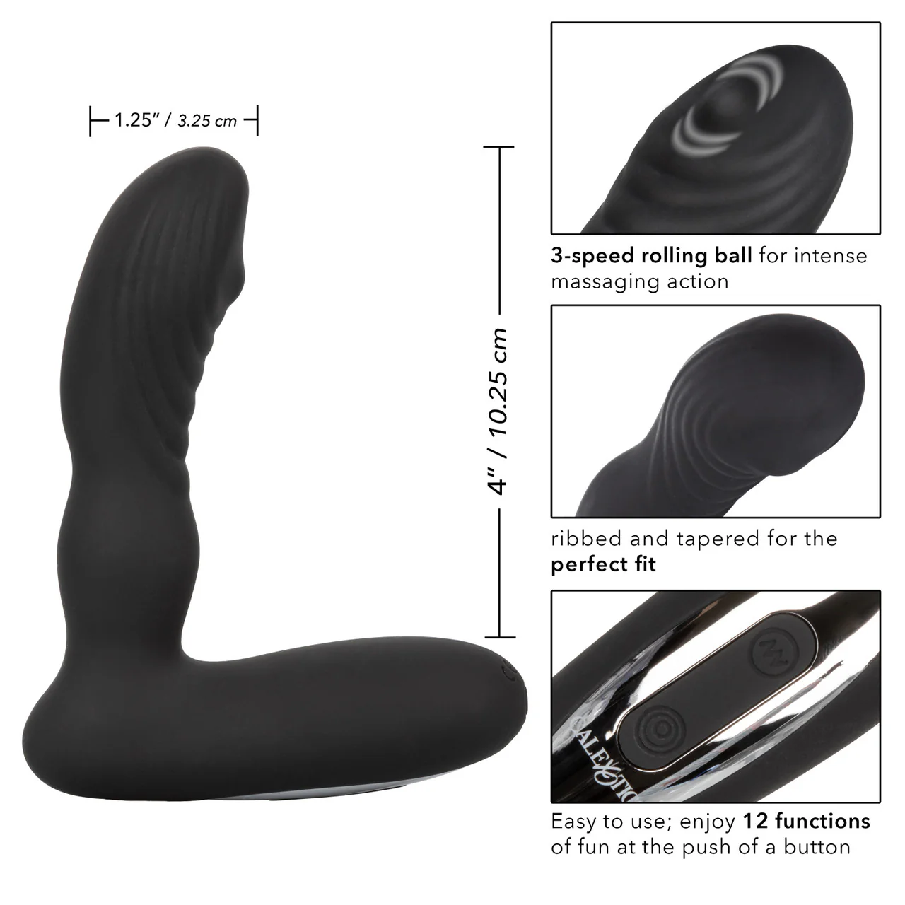 Silicone Wireless Pinpoint Probe Rechargeable Anal Vibrator Waterproof - Image 5