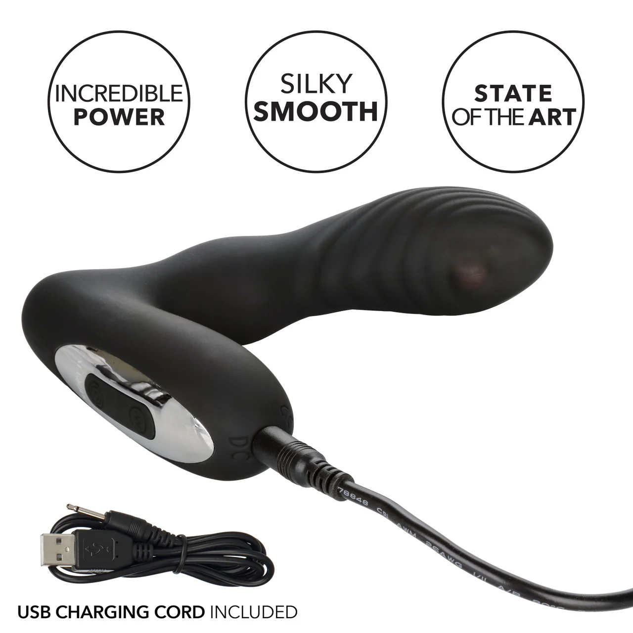 Silicone Wireless Pinpoint Probe Rechargeable Anal Vibrator Waterproof - Image 7