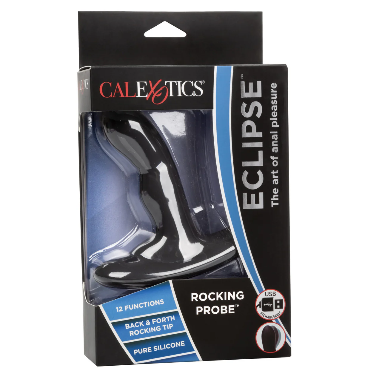 Silicone Wireless Rocking Probe Rechargeable Waterproof 3.5in - Image 3