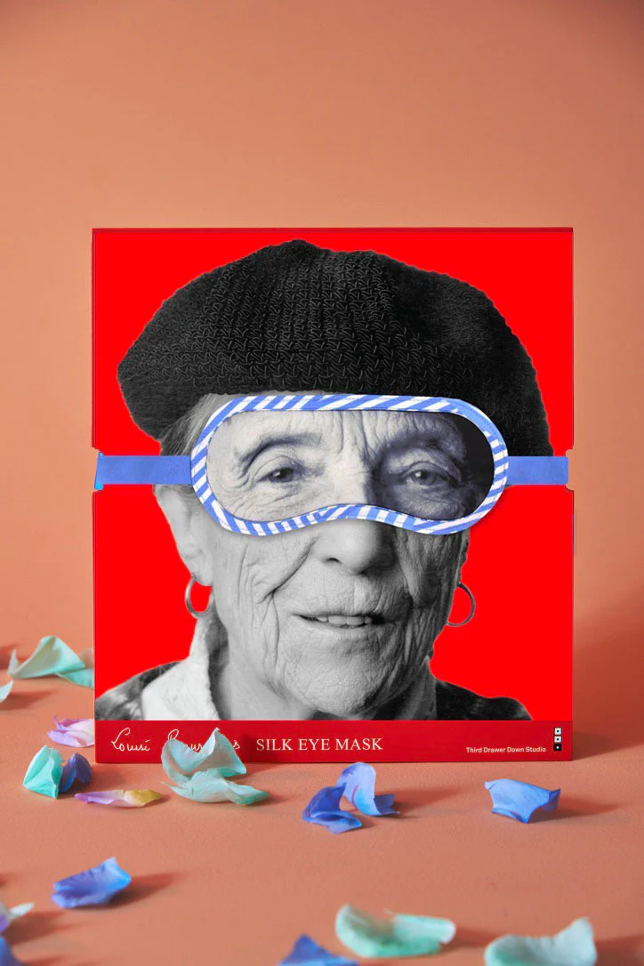 Silk Portrait Eye Mask by Louise Bourgeois x Third Drawer Down - Image 3