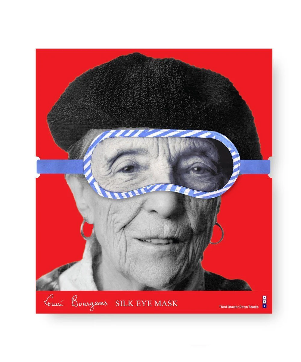 Silk Portrait Eye Mask by Louise Bourgeois x Third Drawer Down - Image 4