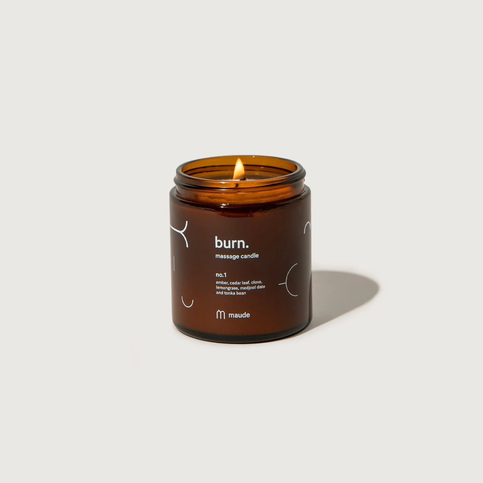 Skin-softening Massage Candle by Maude #1 4 oz. - Image 3
