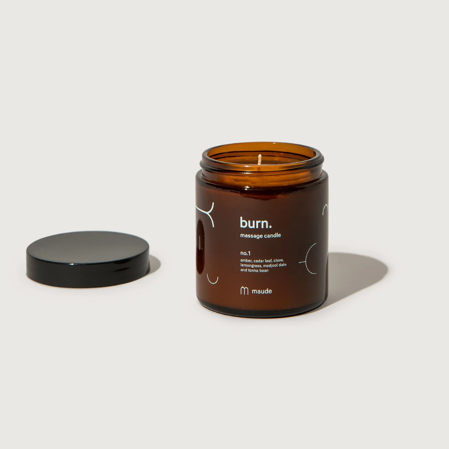 Skin-softening Massage Candle by Maude #1 4 oz. - Image 4
