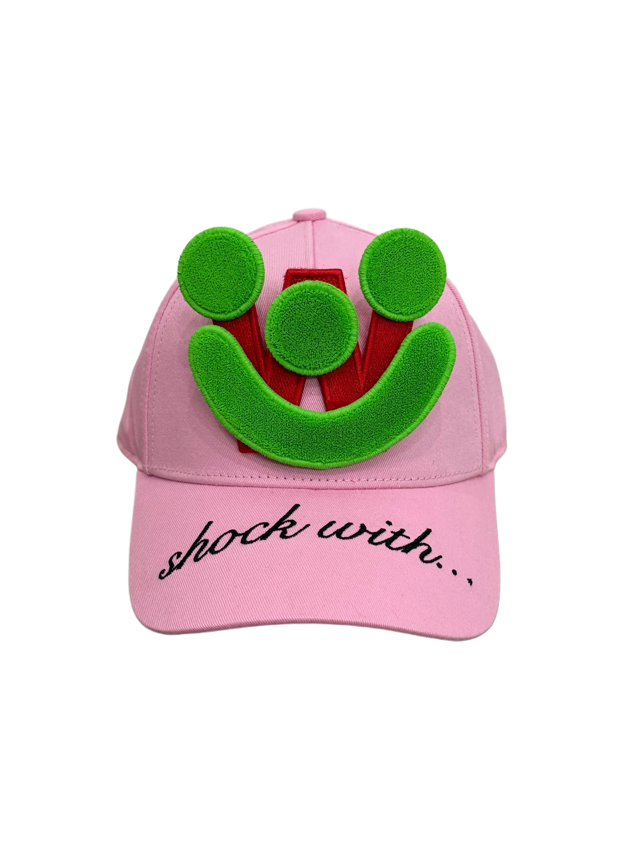 Smiley Cap in Pink by Walter van Beirendonck - Image 2