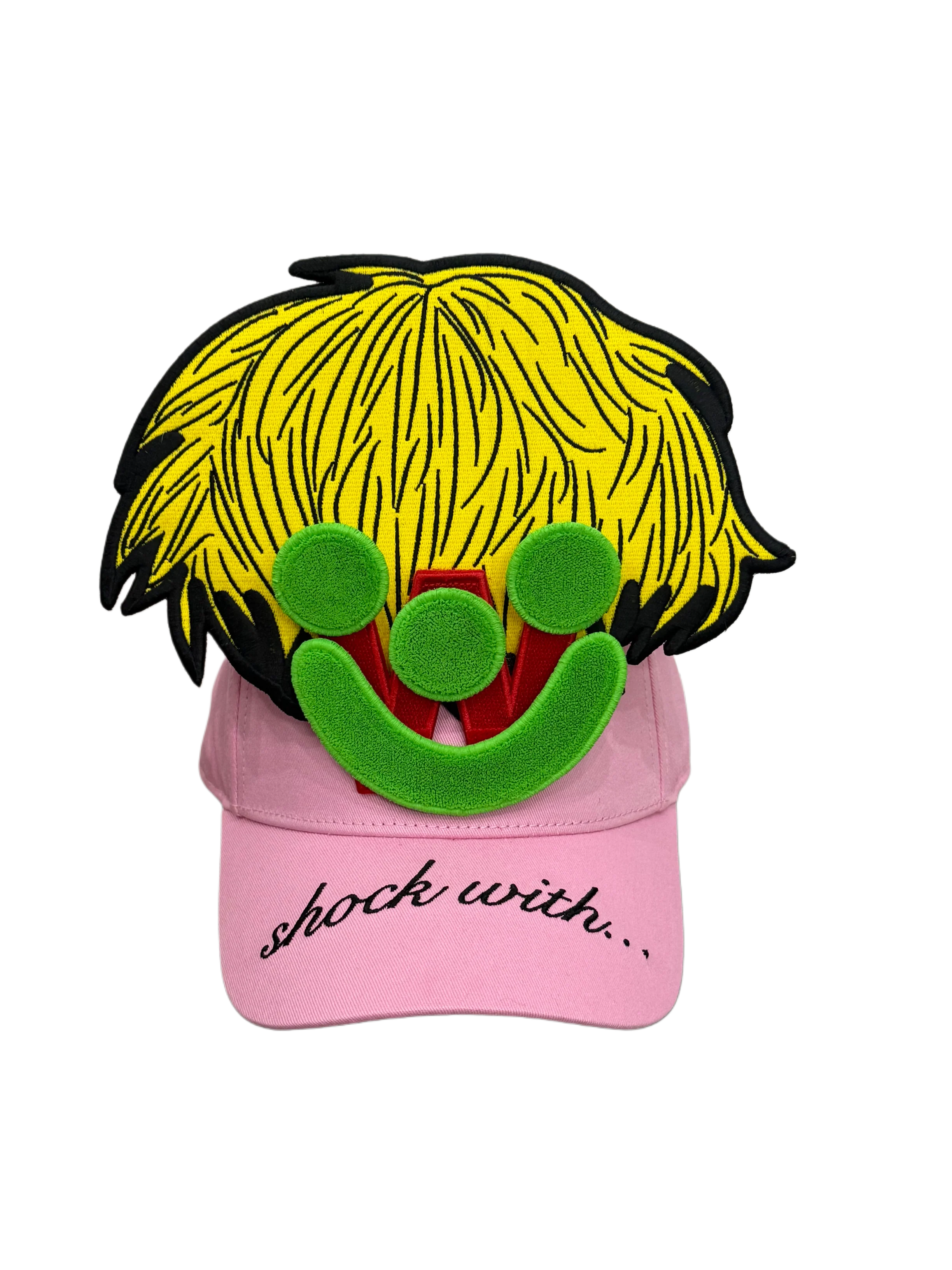 Smiley Cap in Pink by Walter van Beirendonck - Image 8