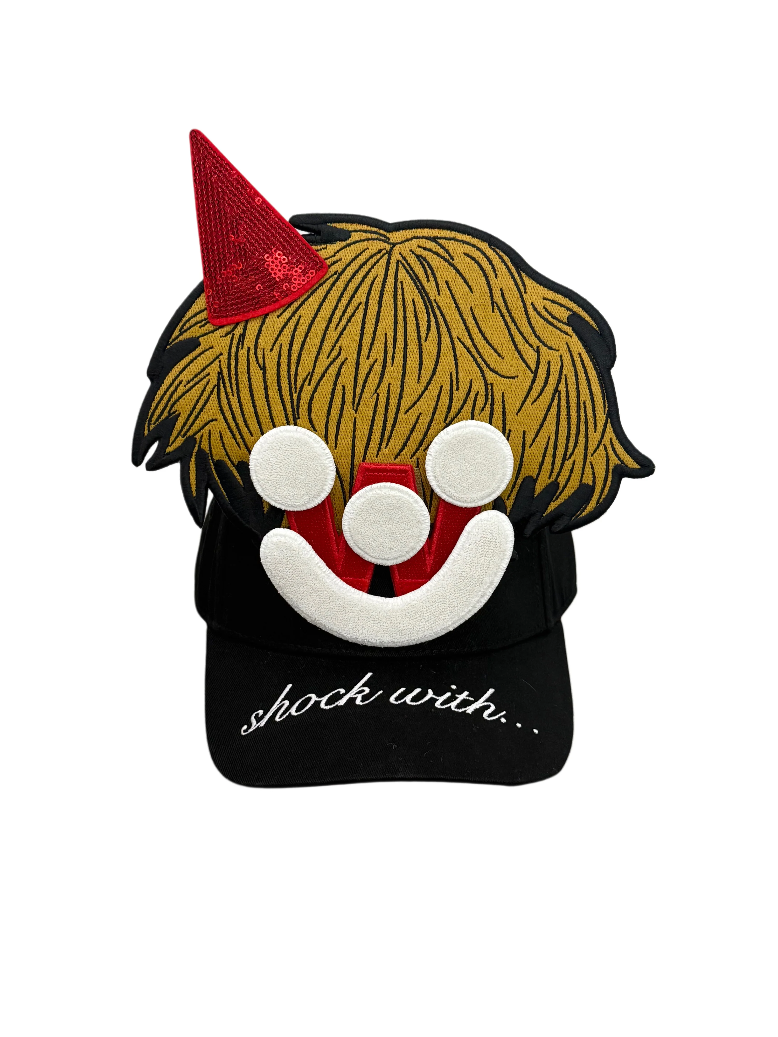 Smiley Cap in Black by Walter van Beirendonck - Image 9