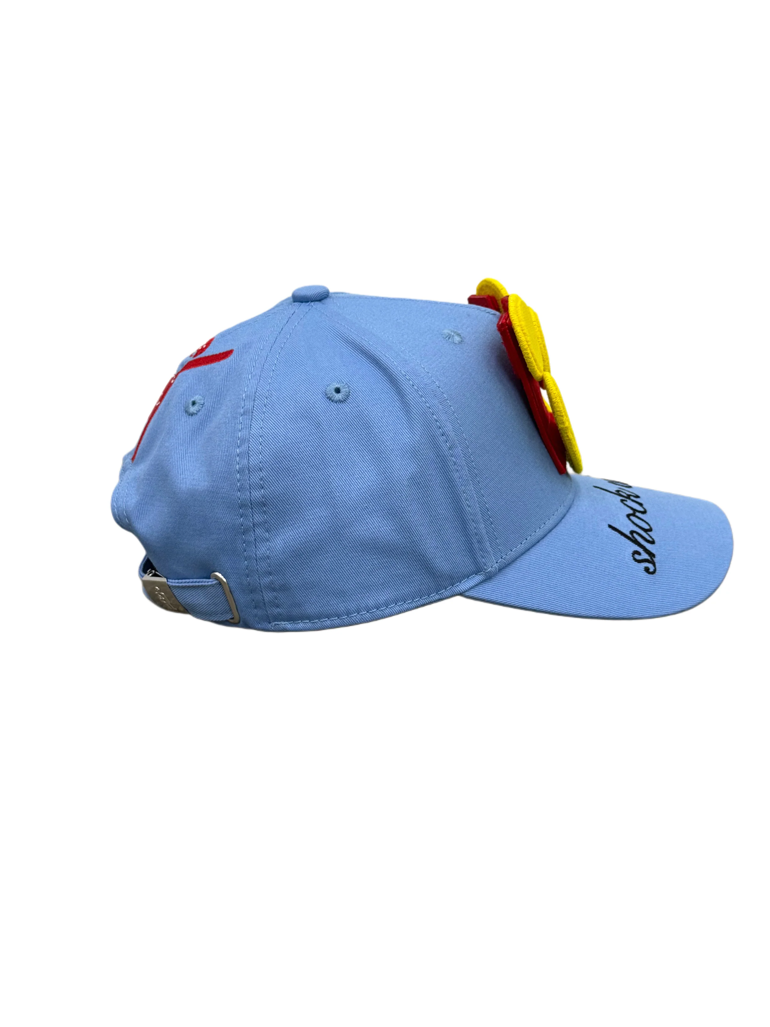 Smiley Cap in Placid Blue by Walter van Beirendonck - Image 4