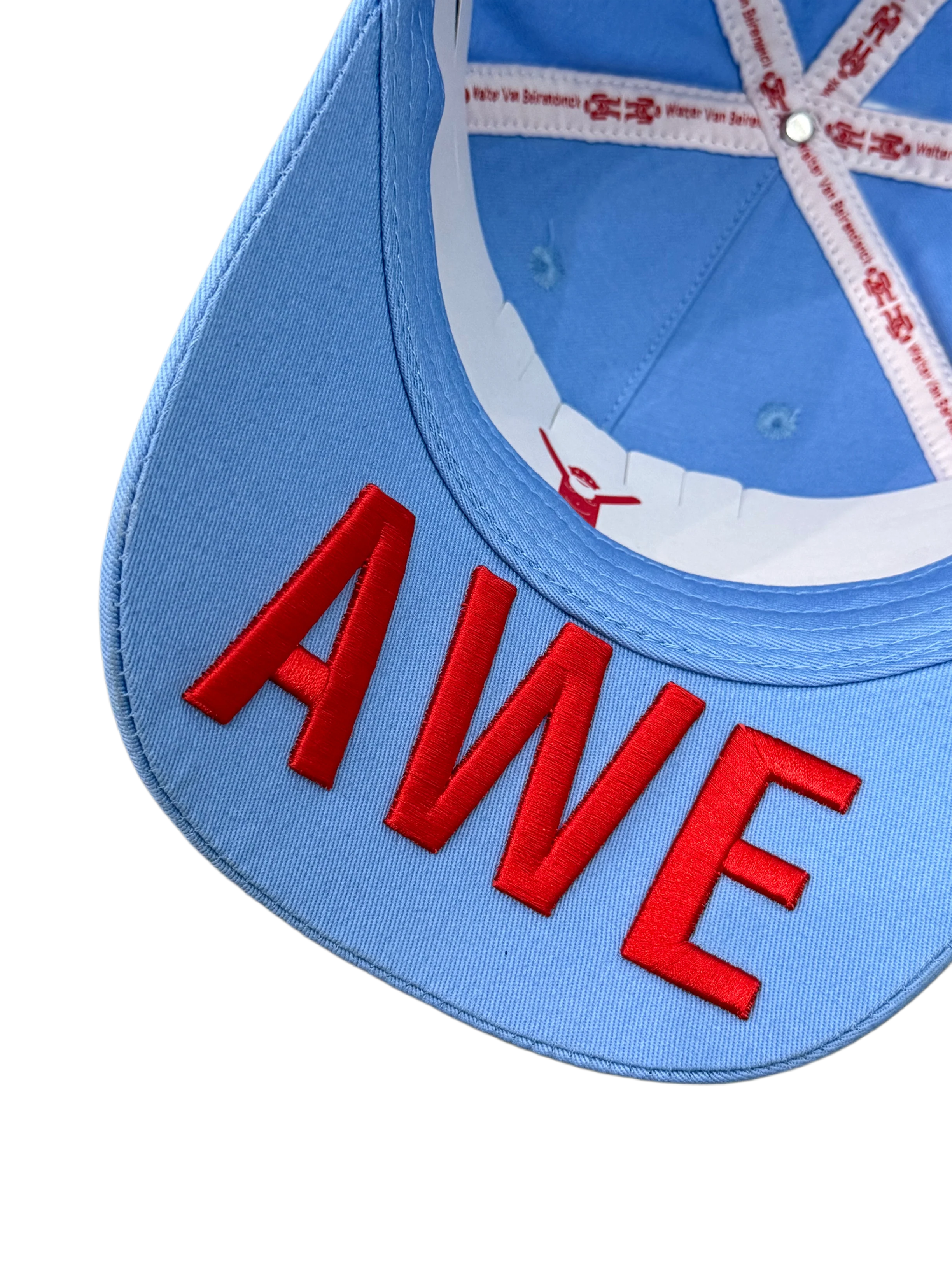 Smiley Cap in Placid Blue by Walter van Beirendonck - Image 5
