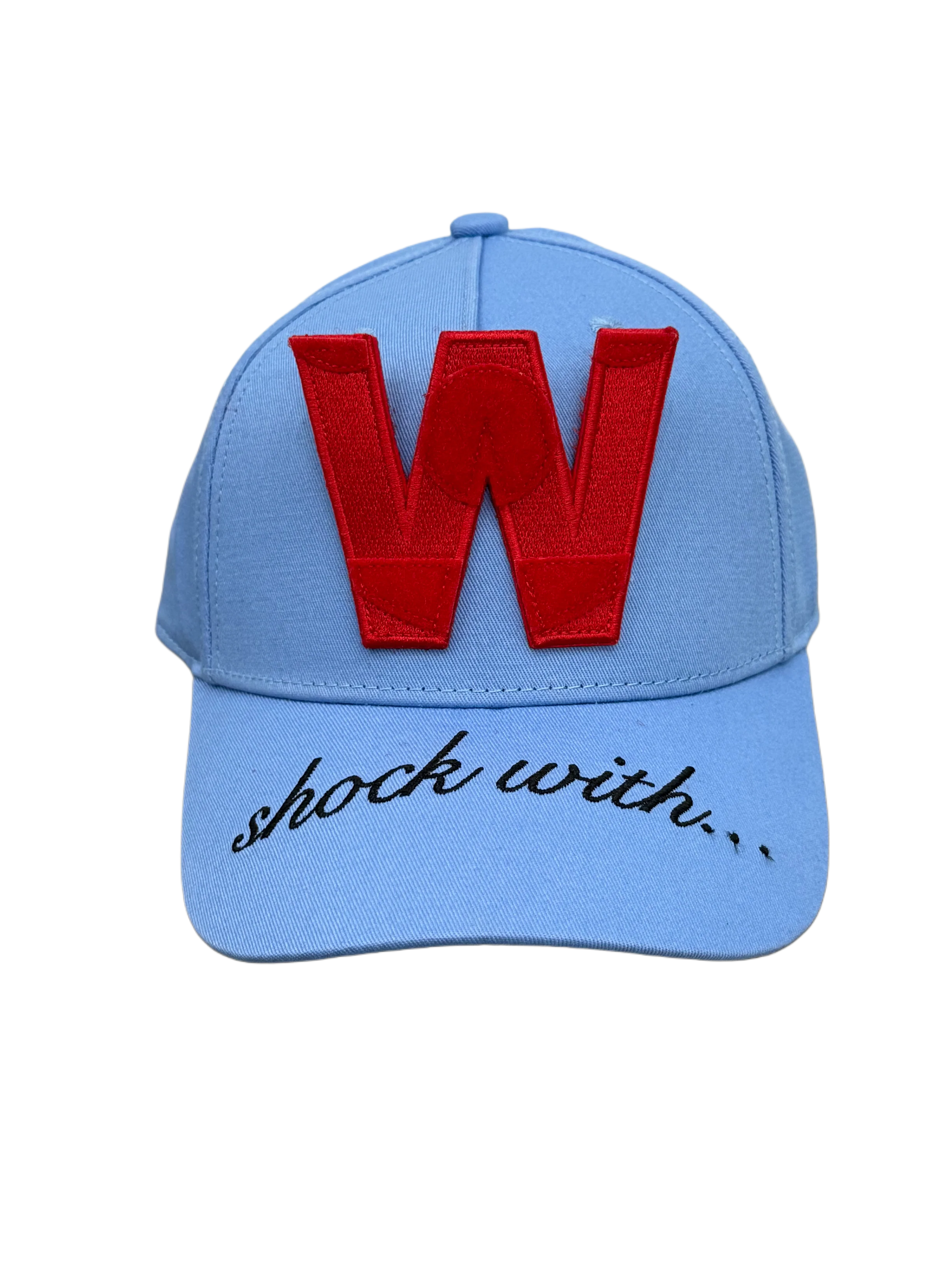 Smiley Cap in Placid Blue by Walter van Beirendonck - Image 6