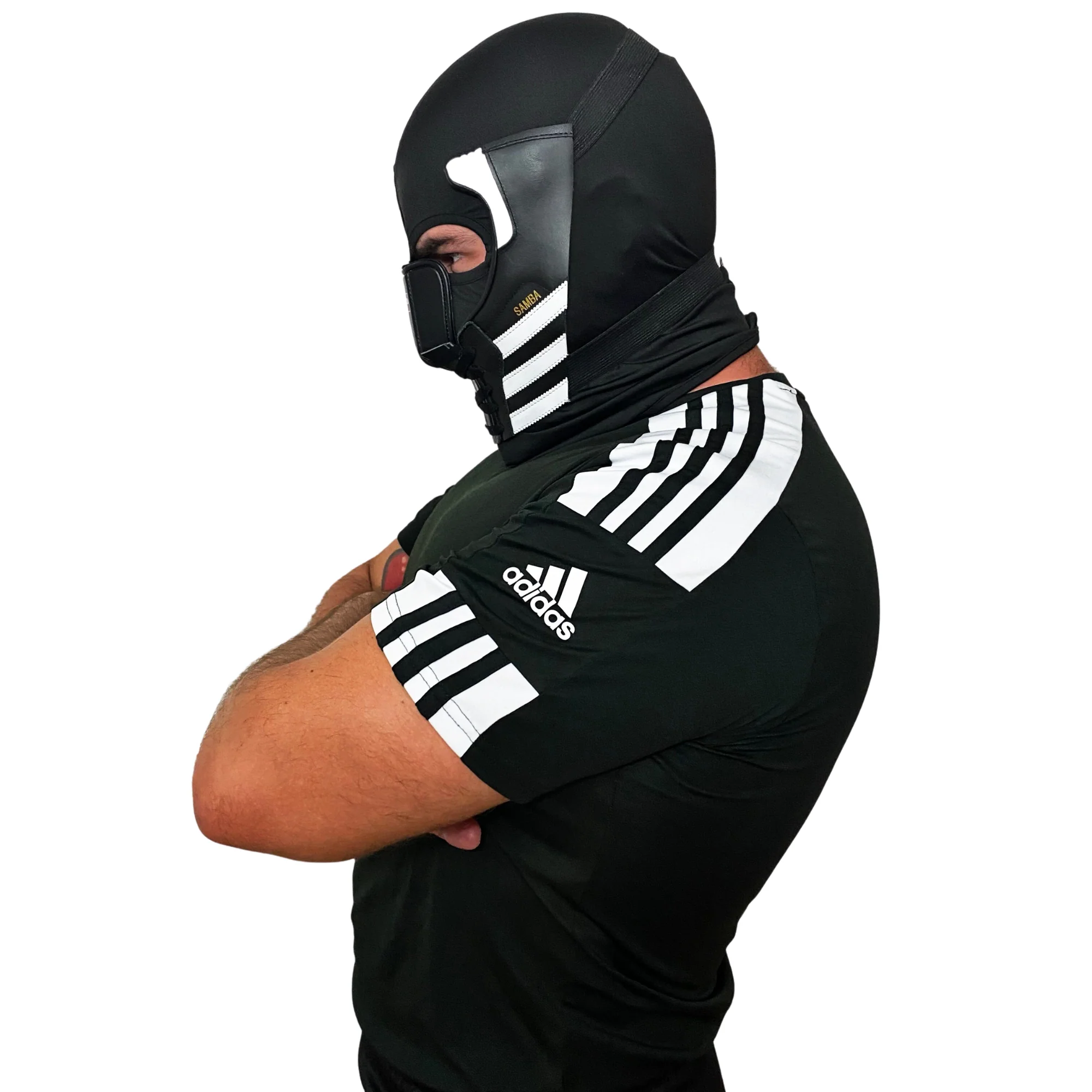 SNEAKERMASK ADIDAS SAMBA BLACK MASK - Image 2