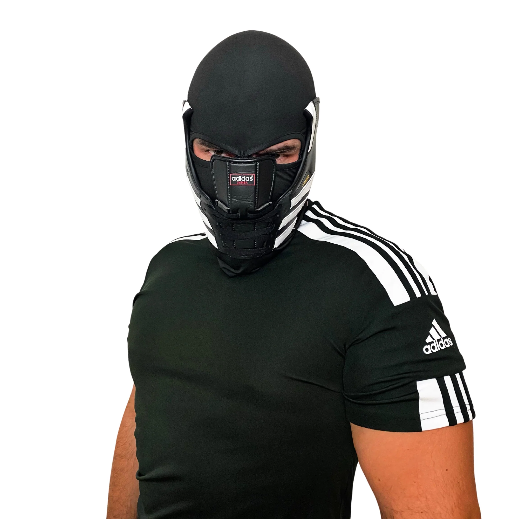 SNEAKERMASK ADIDAS SAMBA BLACK MASK - Image 3