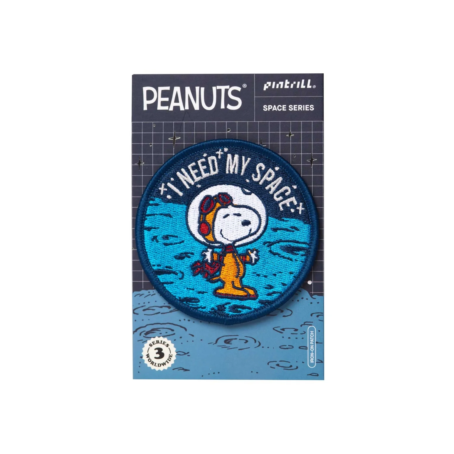 Snoopy I Need My Space Patch - Image 2