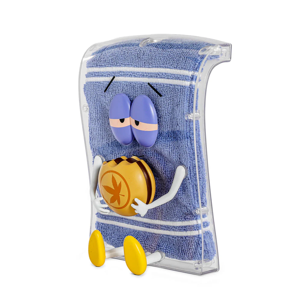 SOUTH PARK STONED TOWELIE WITH TEGRIDY BURGER 8” ART FIGURE- TASTES LIKE SH*T EDITION - Image 8