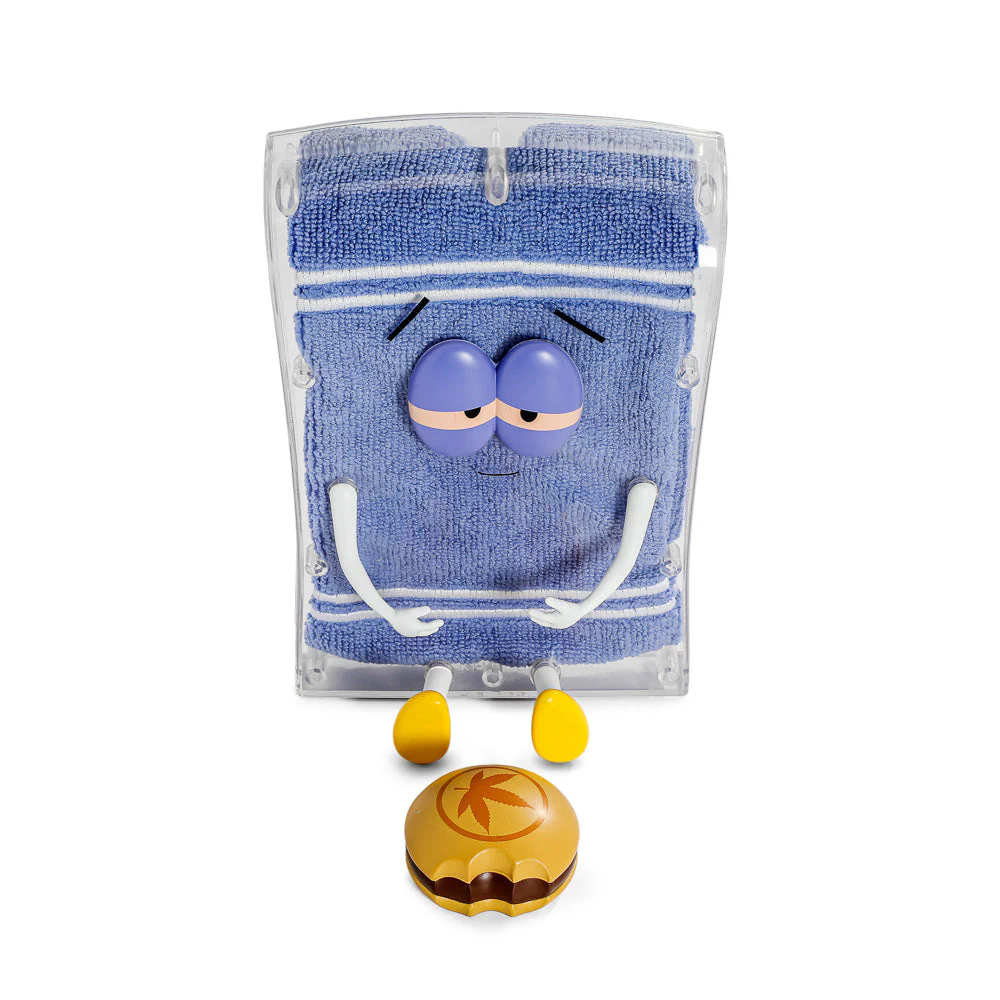 SOUTH PARK STONED TOWELIE WITH TEGRIDY BURGER 8” ART FIGURE- TASTES LIKE SH*T EDITION - Image 9