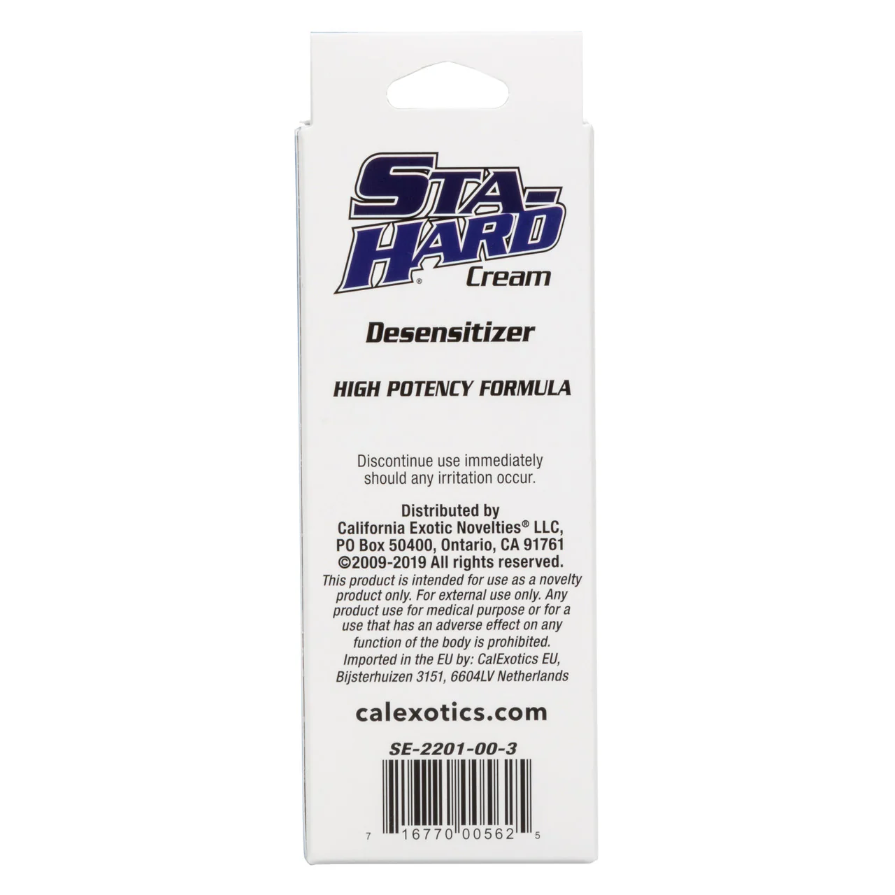 Sta-Hard Cream Male Genital Desensitizer 2oz - Image 4