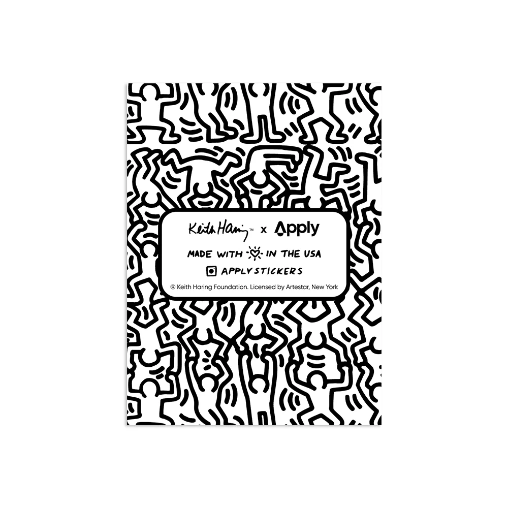 Statue of Liberty By Keith Haring - Die-Cut Sticker - Image 3