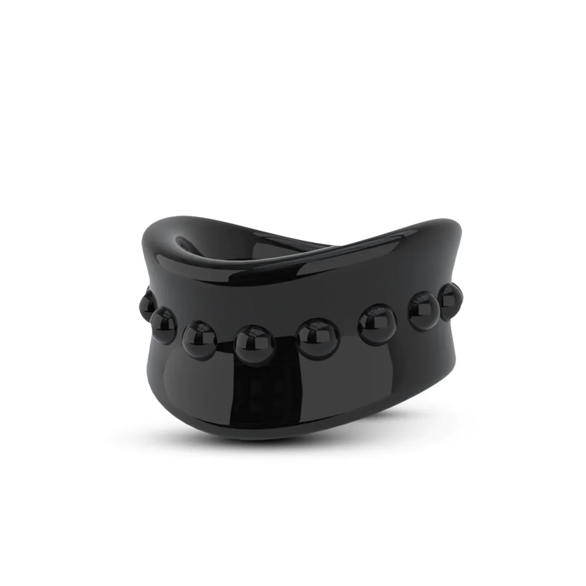 Stay Hard Black Beef Ball Stretcher 1.5-Inch Diameter - Image 2
