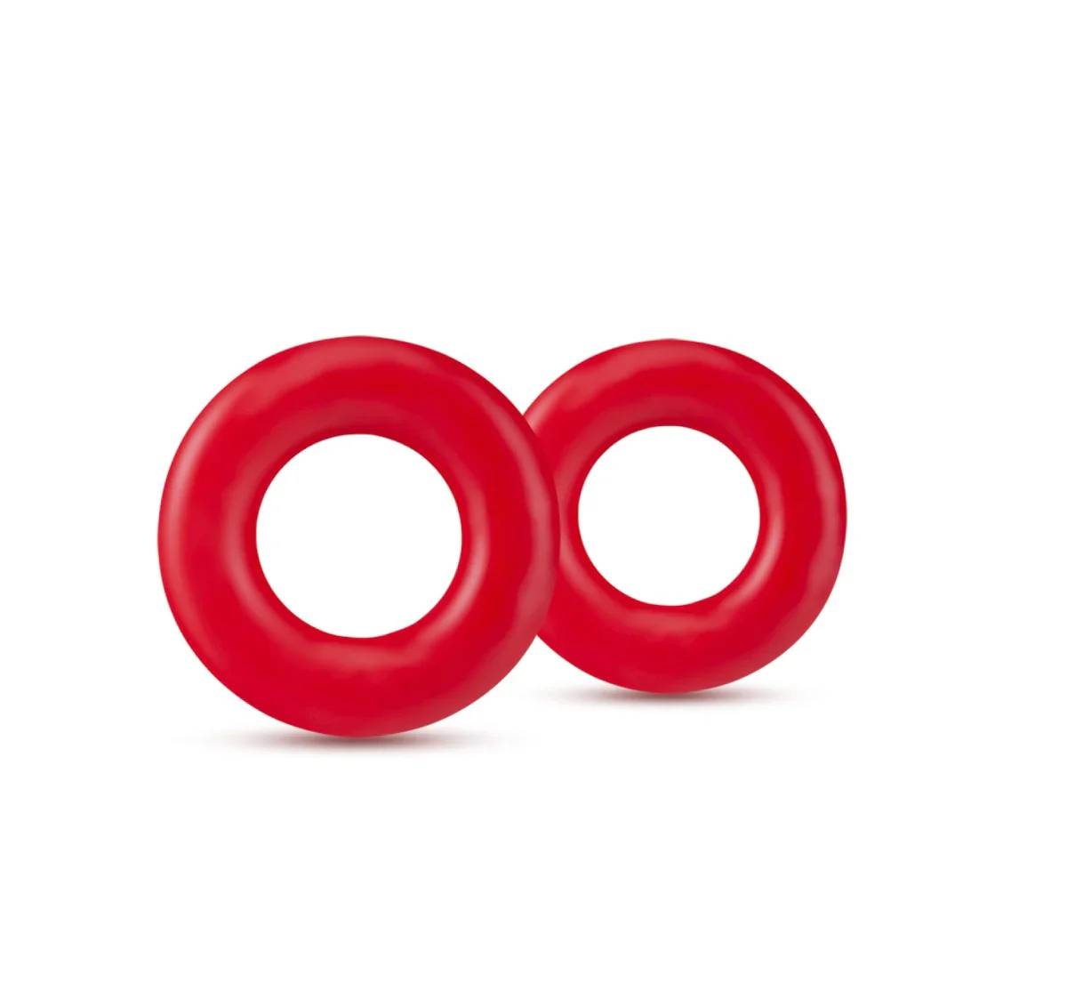 Stay Hard Red Donut Penis Rings 2-Pack - Image 3