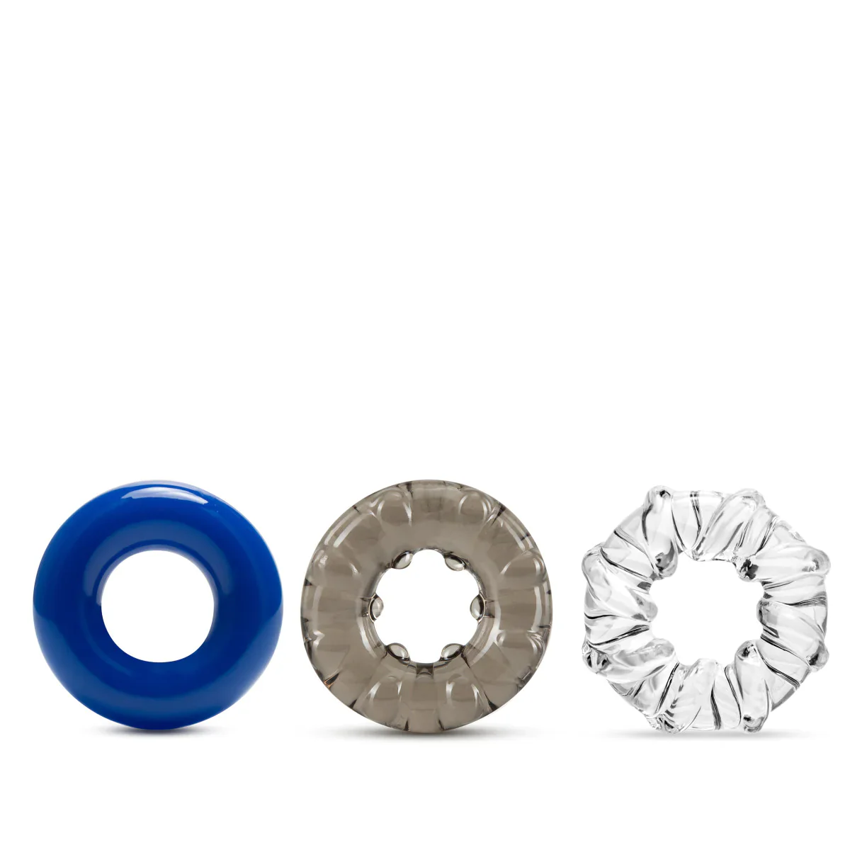 Stay Hard Triple Stretch Penis Rings 3-Pack - Image 6
