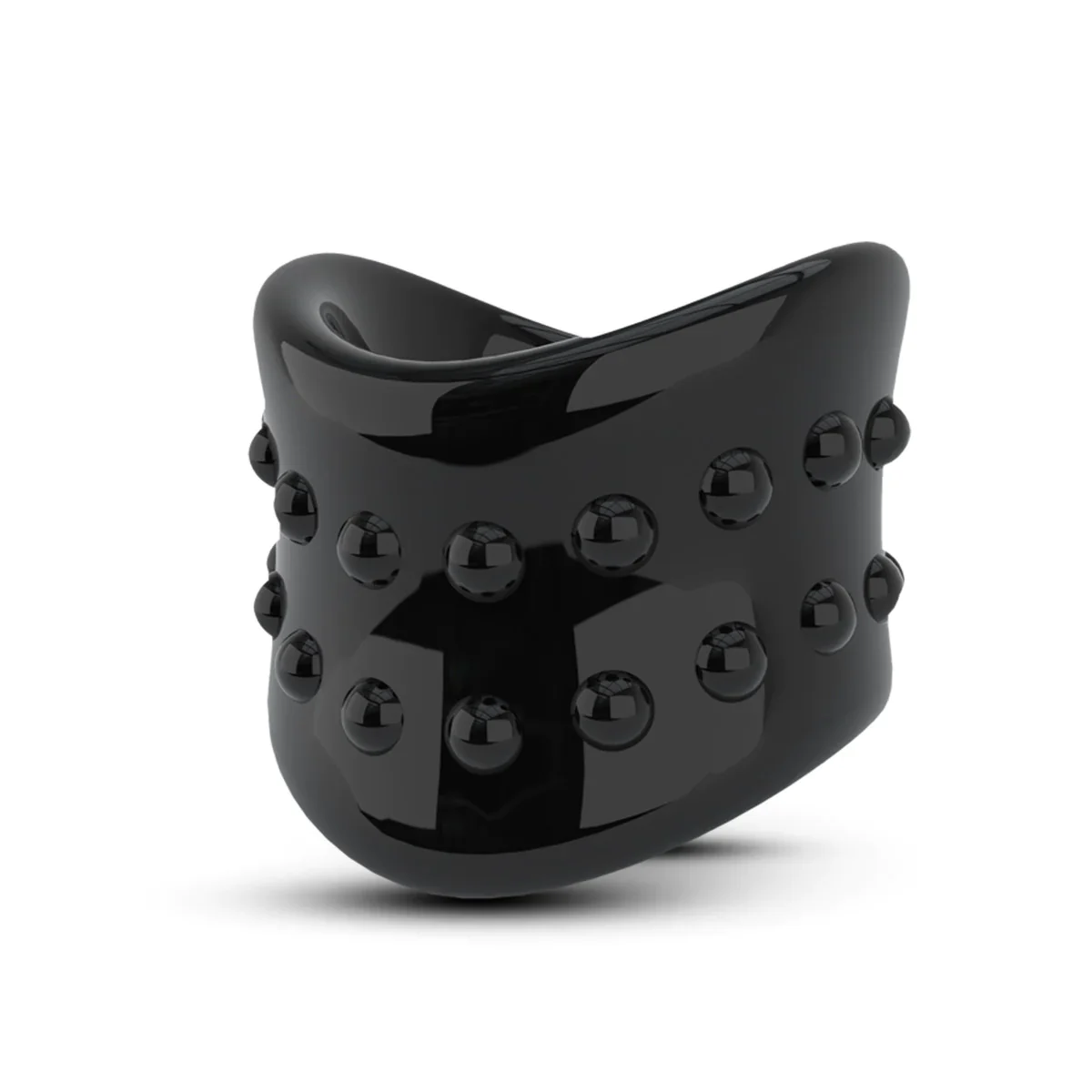Stay Hard X-Long Black Beef Ball Stretcher 1.5-Inch Diameter - Image 3