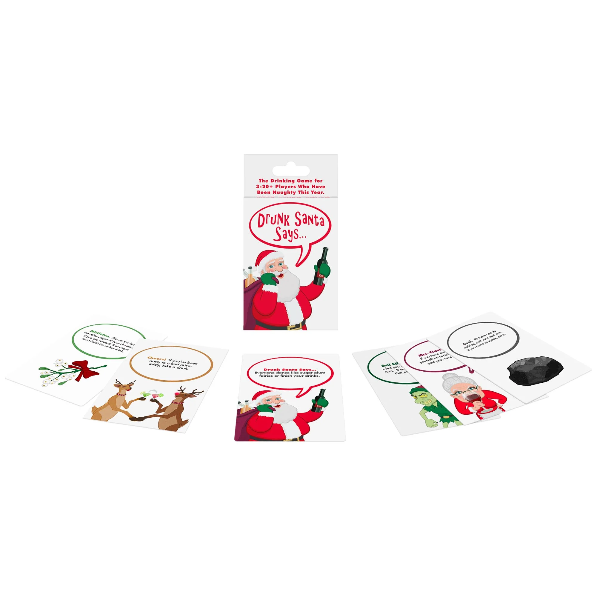 Drunk Santa Says Card Game - Image 2