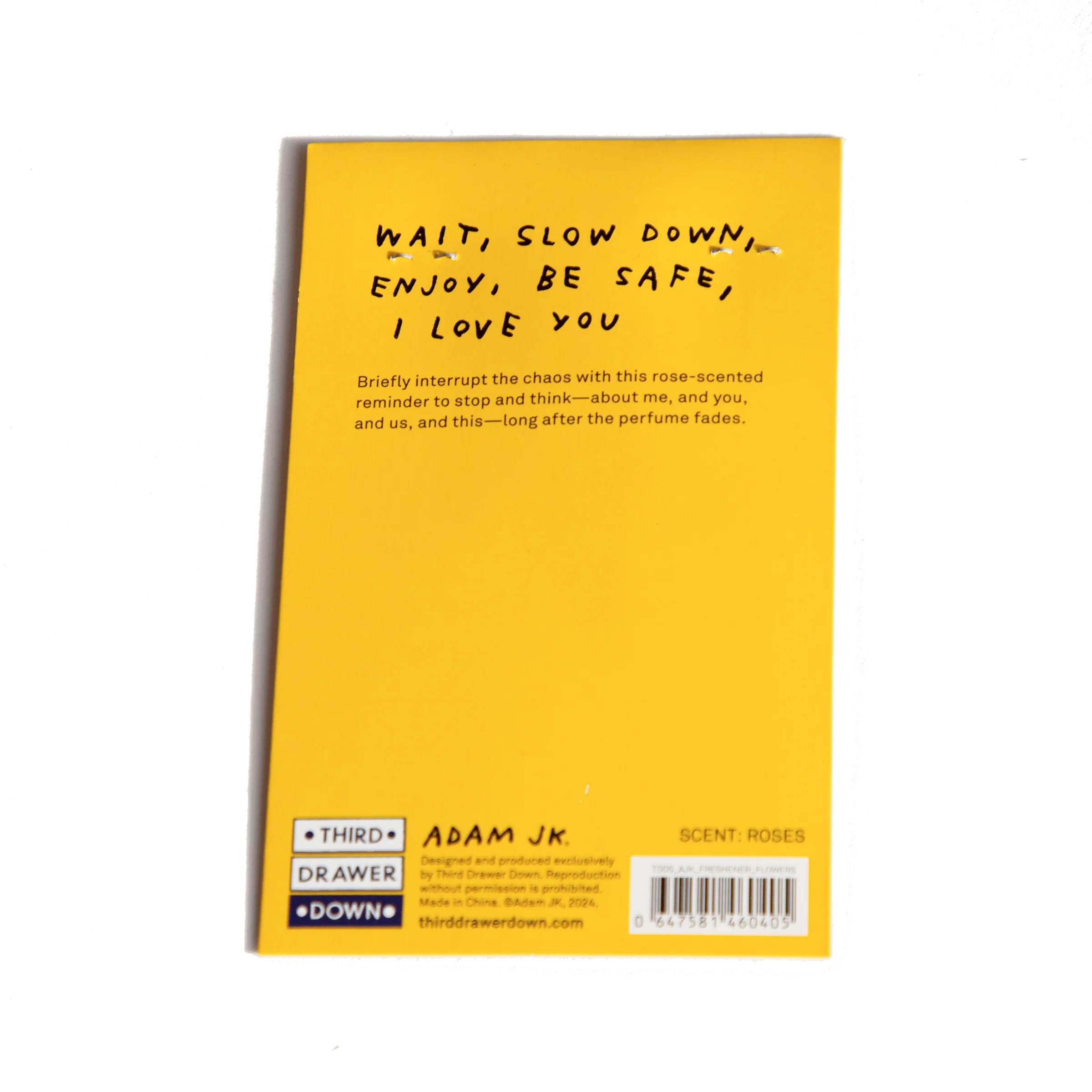 Stop and Smell Air Freshener by Adam JK x Third Drawer Down - Image 4