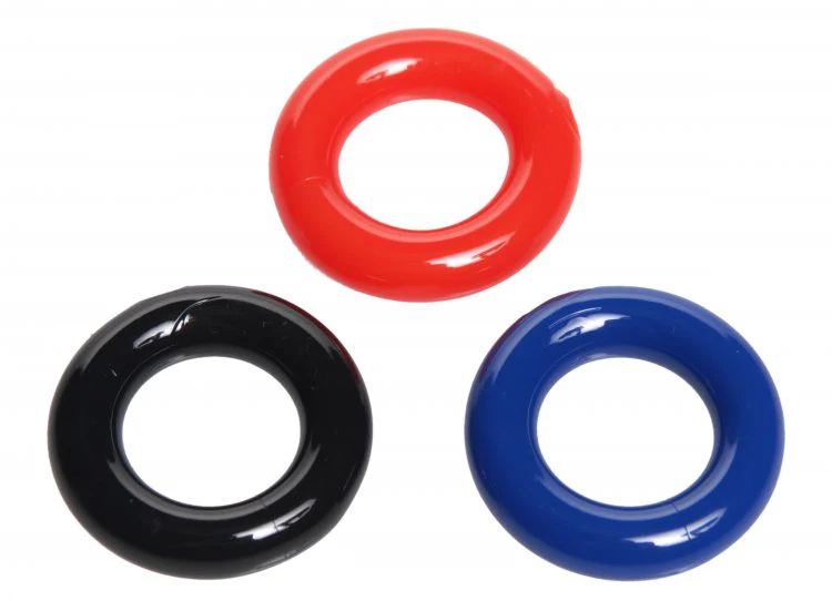 Stretchy Cock Ring 3 Pack by Trinity Men - Image 2