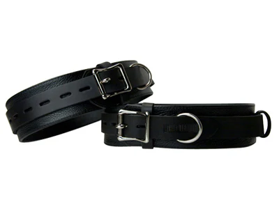Deluxe Locking Thigh Cuffs by Strict Leather - Image 2