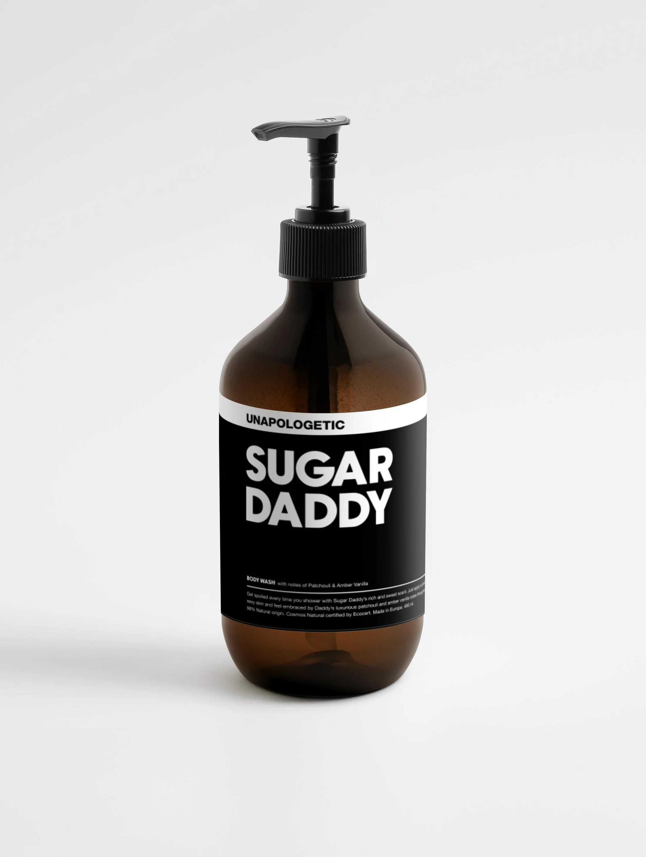 SUGAR DADDY - Patchouli & Amber Vanilla Body Wash